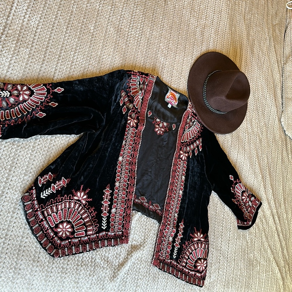 Johnny_was Velvet Kimono